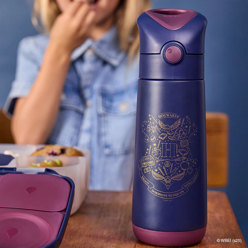 b.box Harry Potter geïsoleerde drinkfles met rietje termos ze słomką