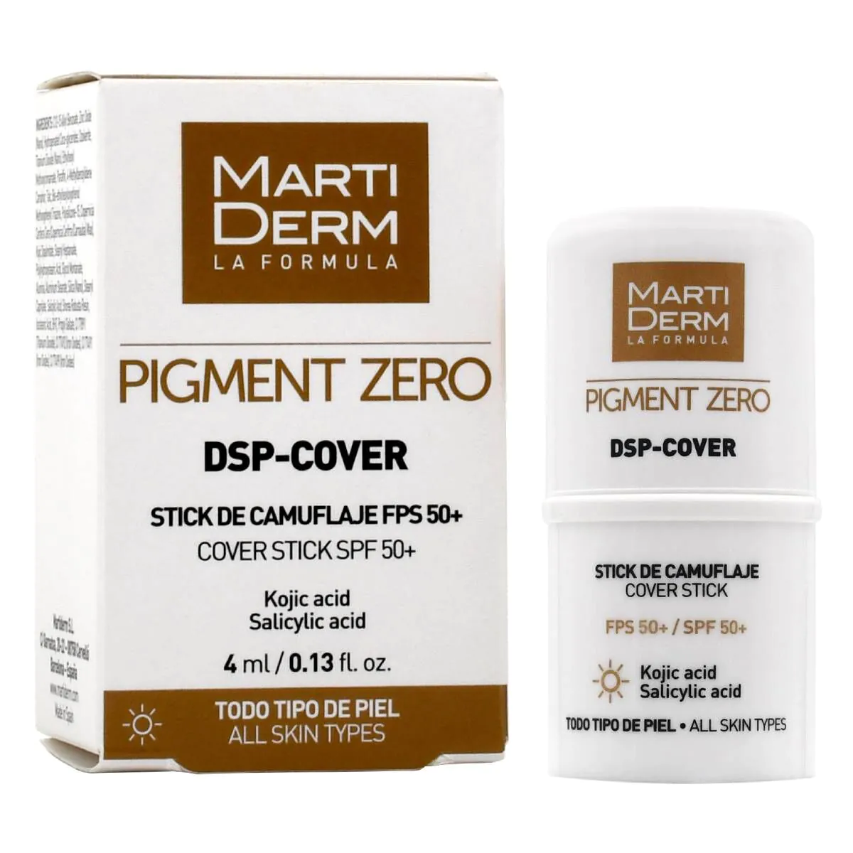 Martiderm Pigment Zero DSP Korektor w sztyfcie do twarzy 4ml