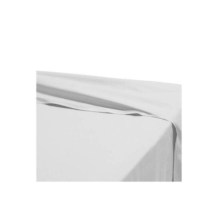 Sábana plana - 180 x 290 cm - 100 % algodón - 57 hilos/cm² - Francia - Fucsia