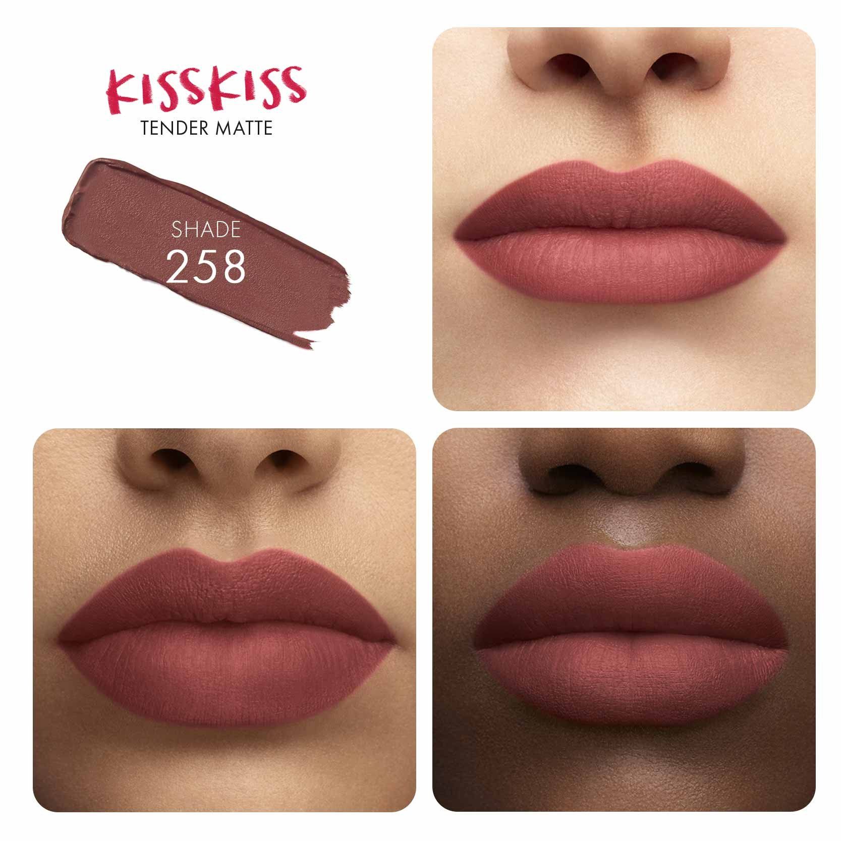 KissKiss Tender Matte Barra de Labios Mate Luminosa Comfort 16h Barras de labios lujo