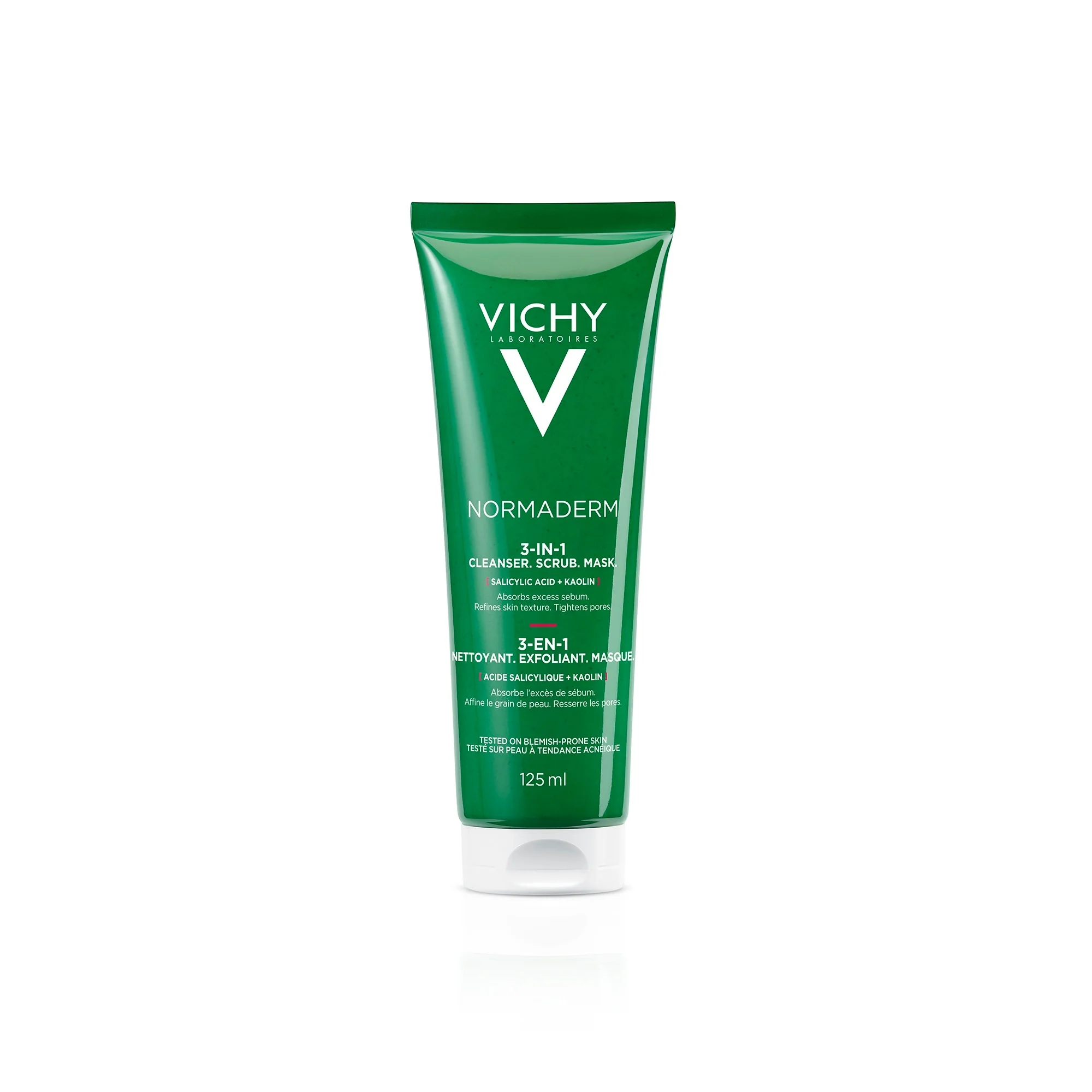 Normaderm Normaderm 3 in 1 esfoliante + crema detergente + maschera - Crema detergente viso, Esfoliante Purificante viso, Maschera Purificante viso