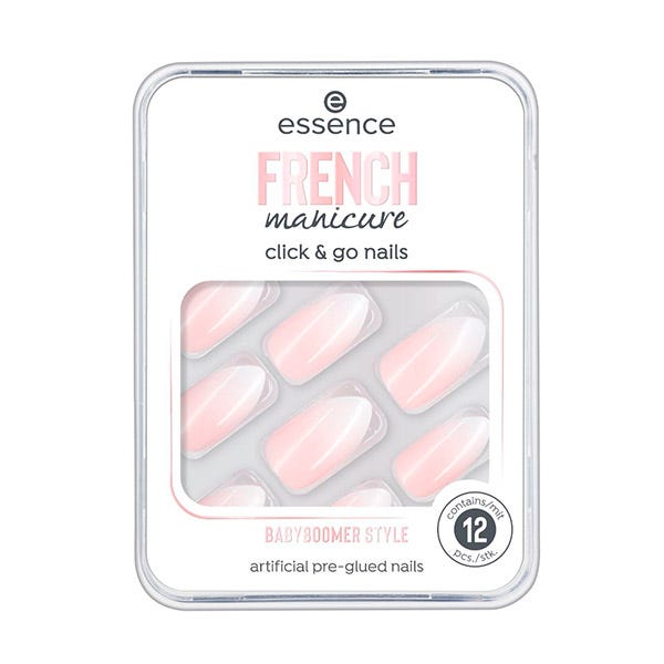 Francia manikűr Click & Go körmök