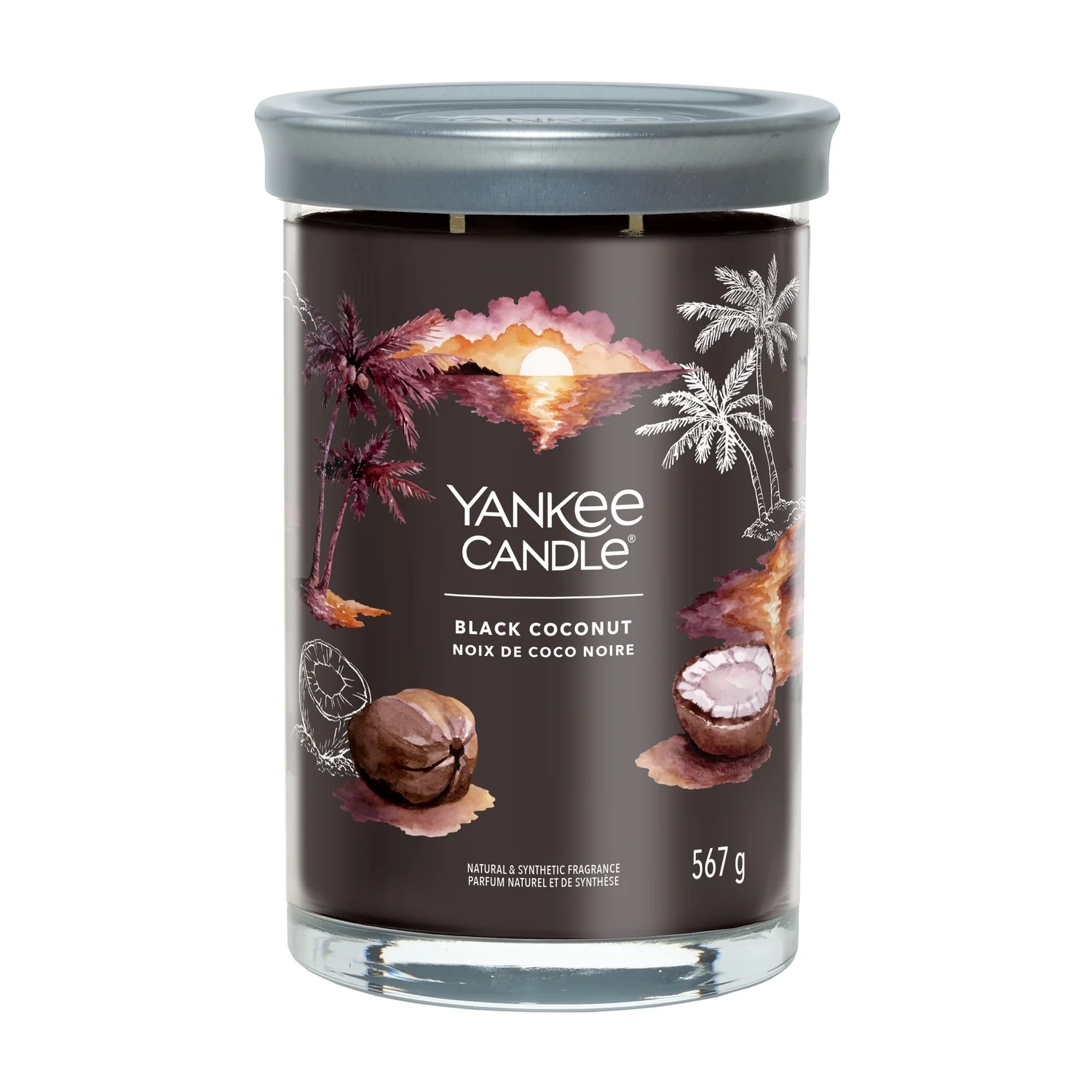 Signature Tumbler Candles Black Coconut - Candela Profumata