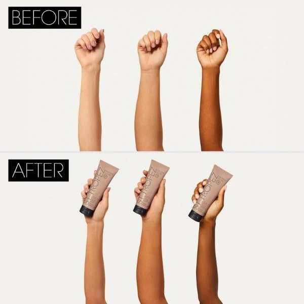 St. Tropez Instant Glow -vartaloaurinkopuuteri keskisävyllä 100ml