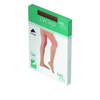 Lycias Active 140 Nude kompresjonssokker størrelse 4 1 enhet 1 enhet