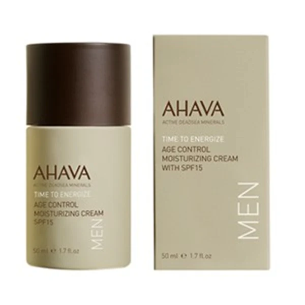 Men Care Time to Energize Age Control Moisturizing Cream SPF15 - Crema viso antirughe