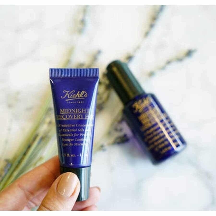 Kiehl's Augencreme Midnight Recovery paakių kremas nuo naktinės nakties, 15 ml