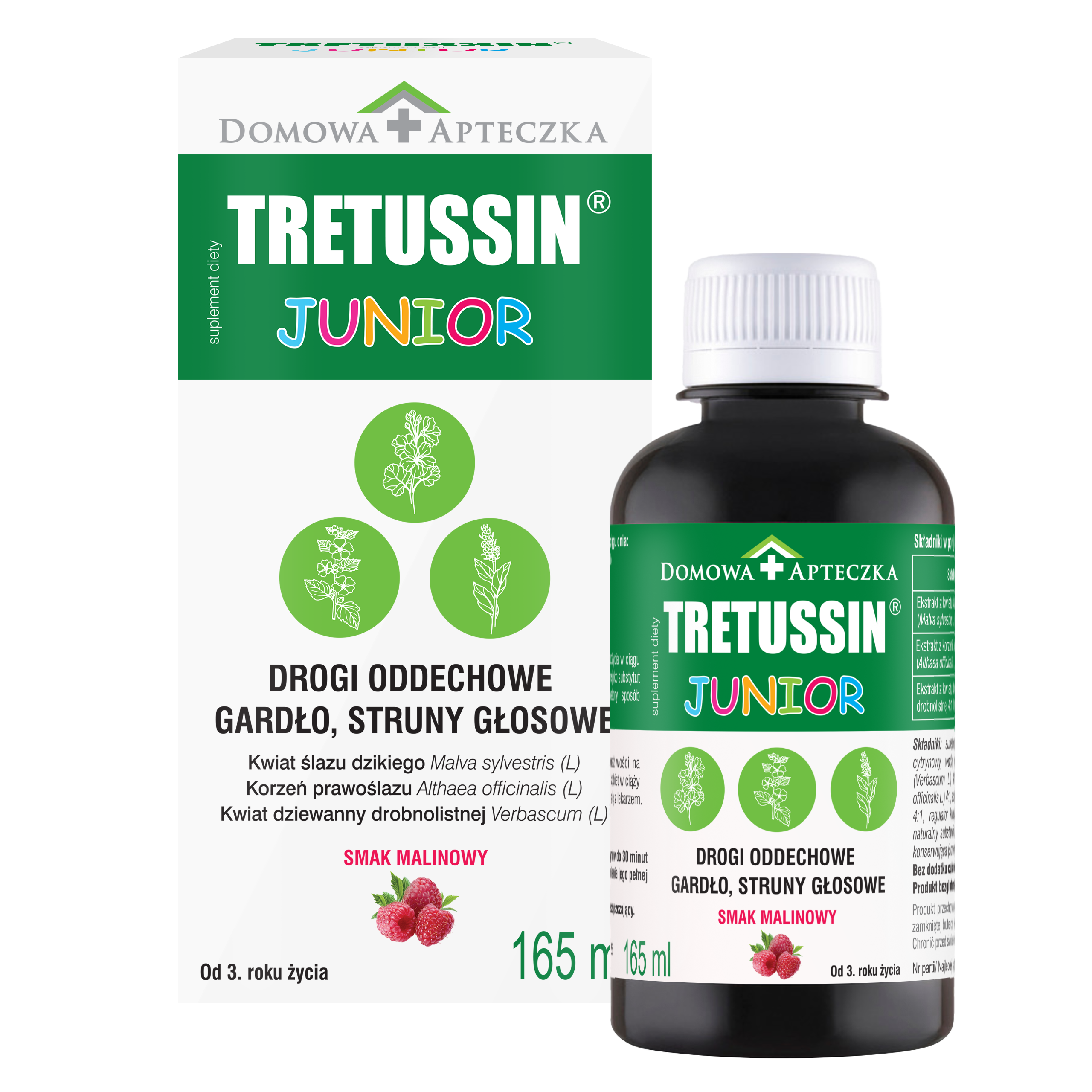 Tretussin Junior pirmās palīdzības komplekts mājās