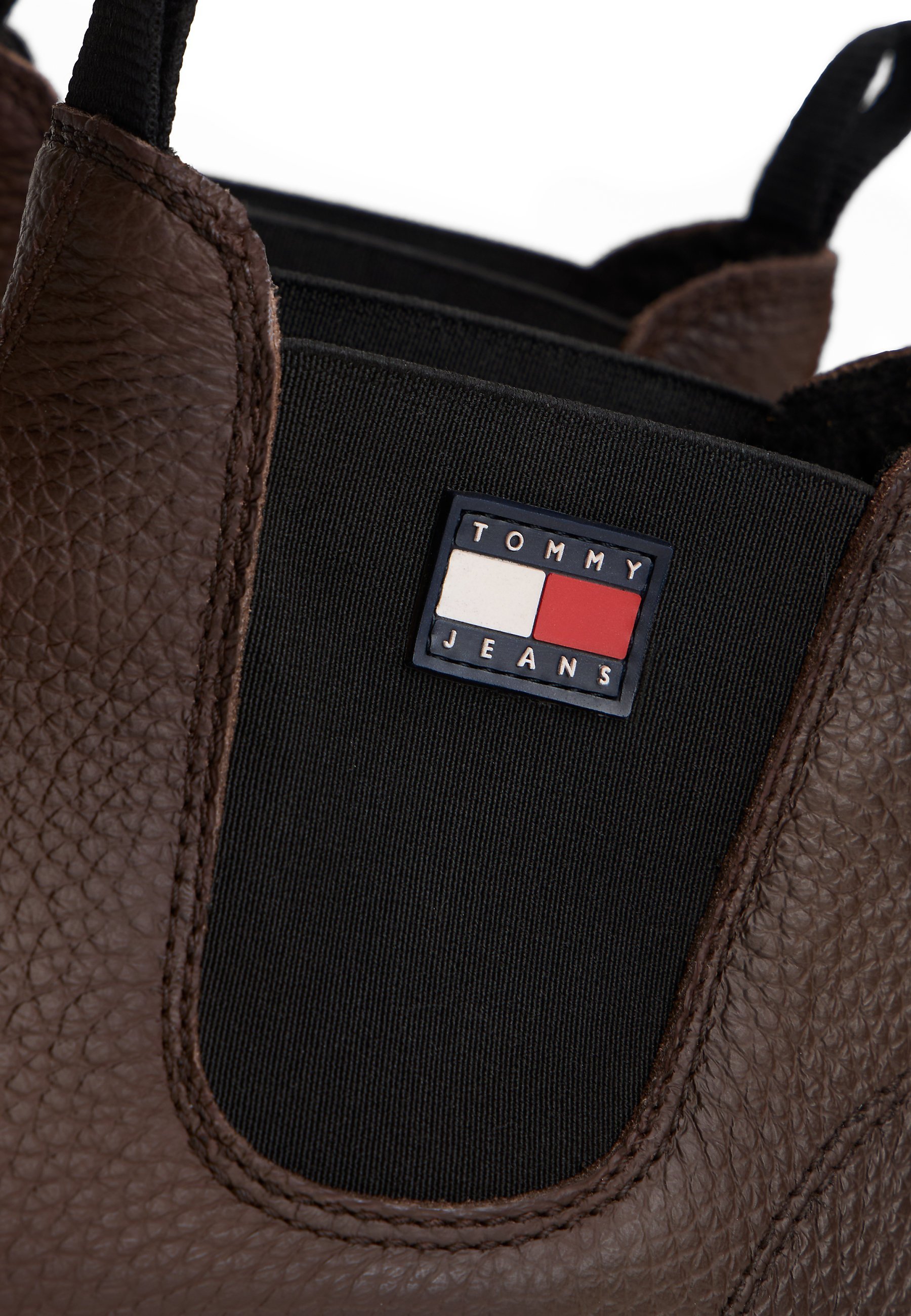 Tommy Jeans Classic enkellaarsjes - legacy bruin