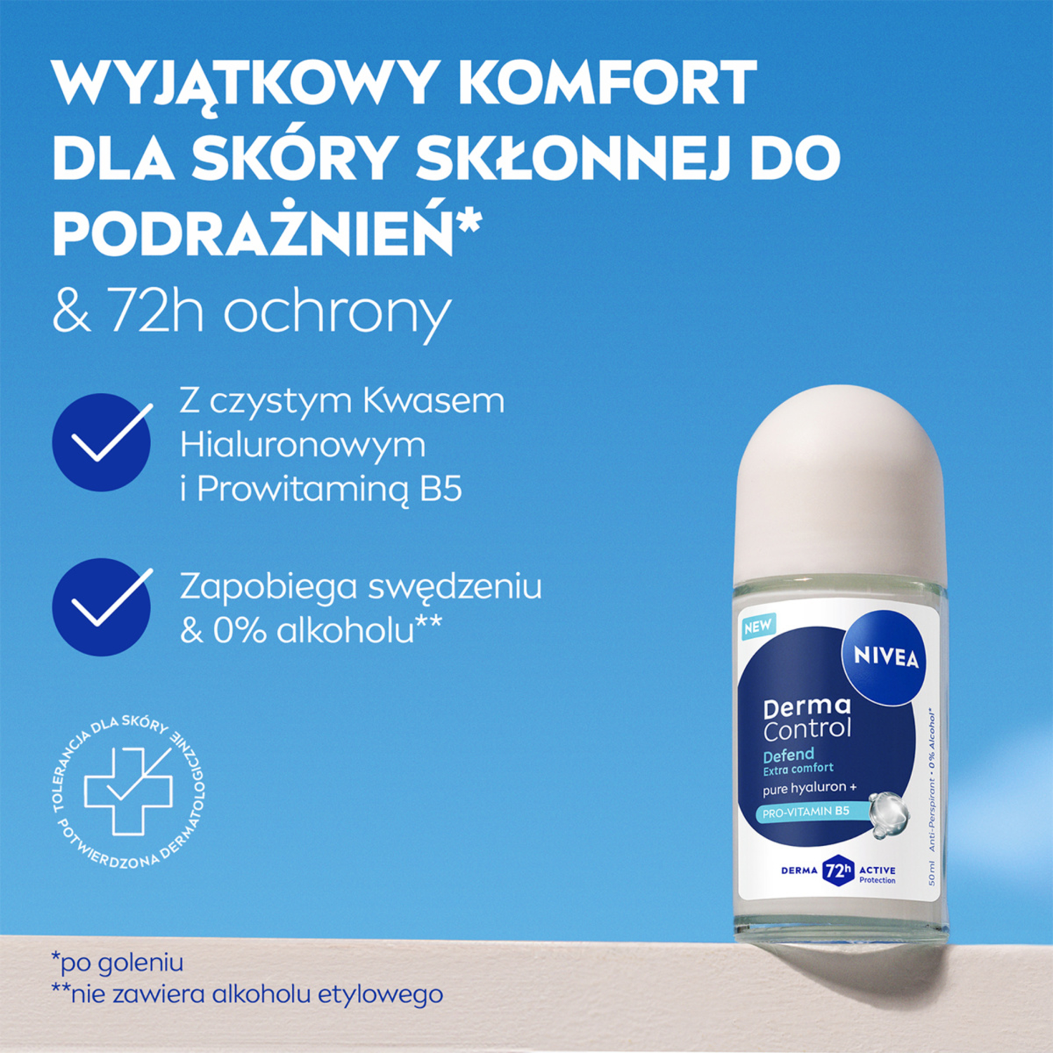 Nivea Derma Control Defense 72 ore