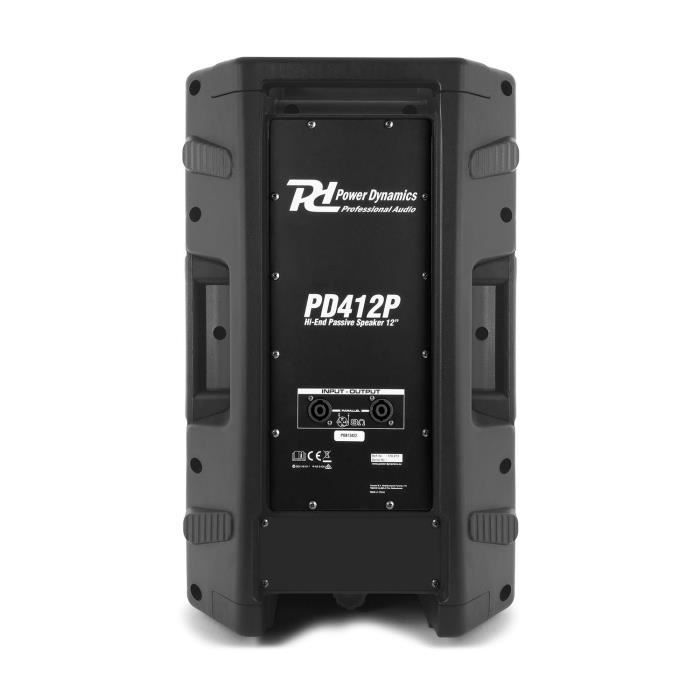 Diffusore passivo Power Dynamics PD412P - 2 vie - 1200 Watt - 12 pollici