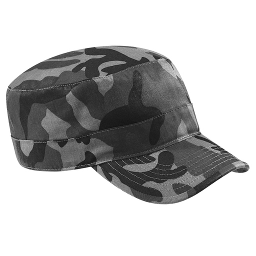  Șapcă/vizieră de camuflaj Beechfield bleumarin