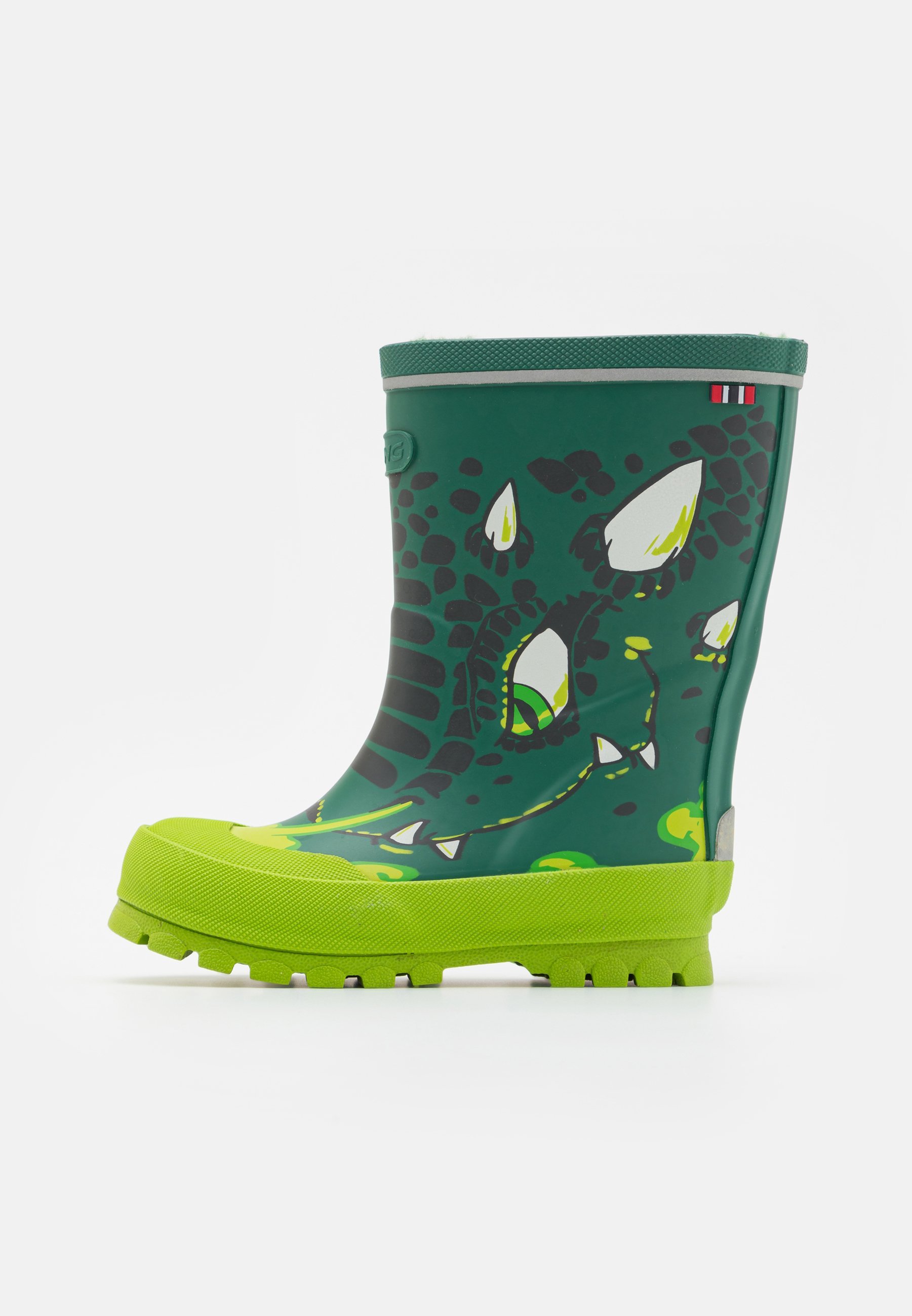 Viking JOLLY UNISEX - Gummistiefel - flaschengrün/mehrfarbig