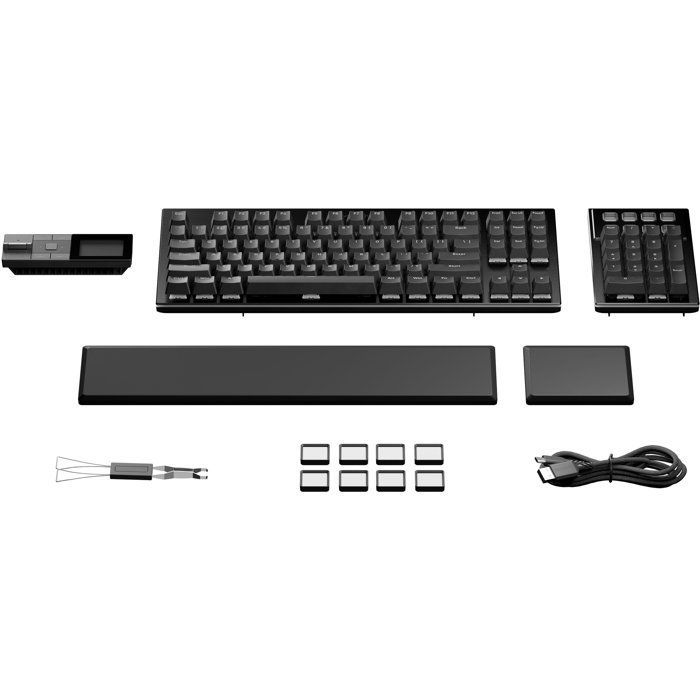 Clavier mécanique gamer - Silent Linear - BE QUIET! - Dark Mount - FR ISO - ARGB