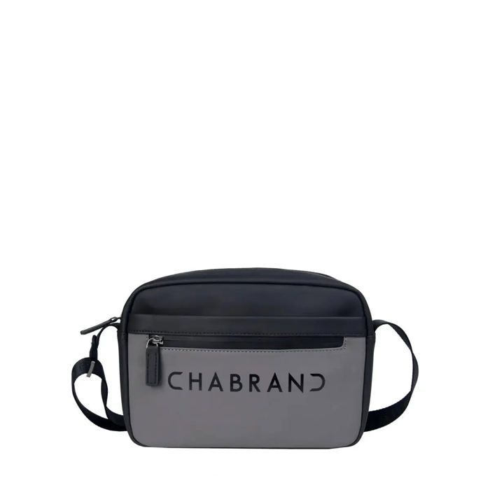 Sacoche zippée porté croisé Touch Bis Chabrand Noir / Gris