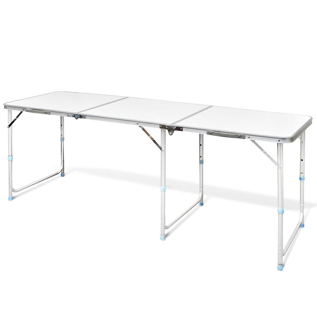 Mesa de campismo dobrável Vidaxl 180x60 cm
