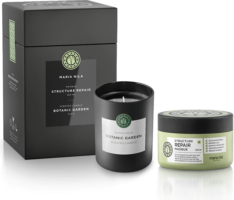 Maria Nila Structure Repair Set, een cadeauset voor beschadigd haar.
