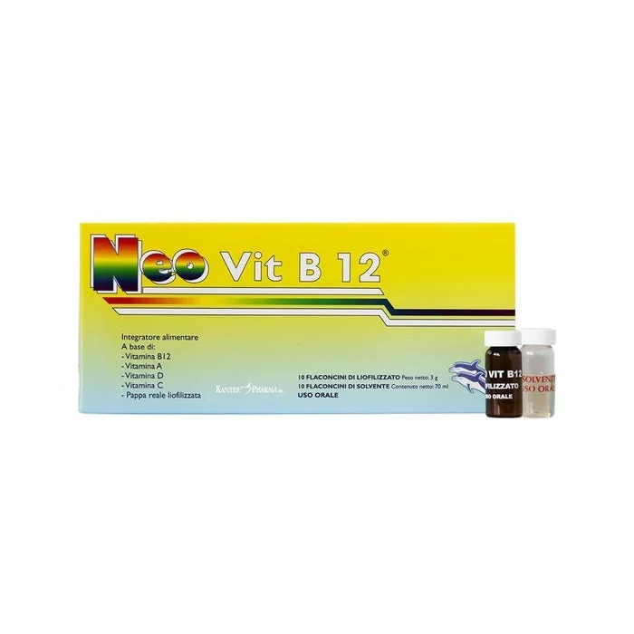 KANTER PHARMA Neovit B12 10 ampullen Voedingssupplement met vitamine B12