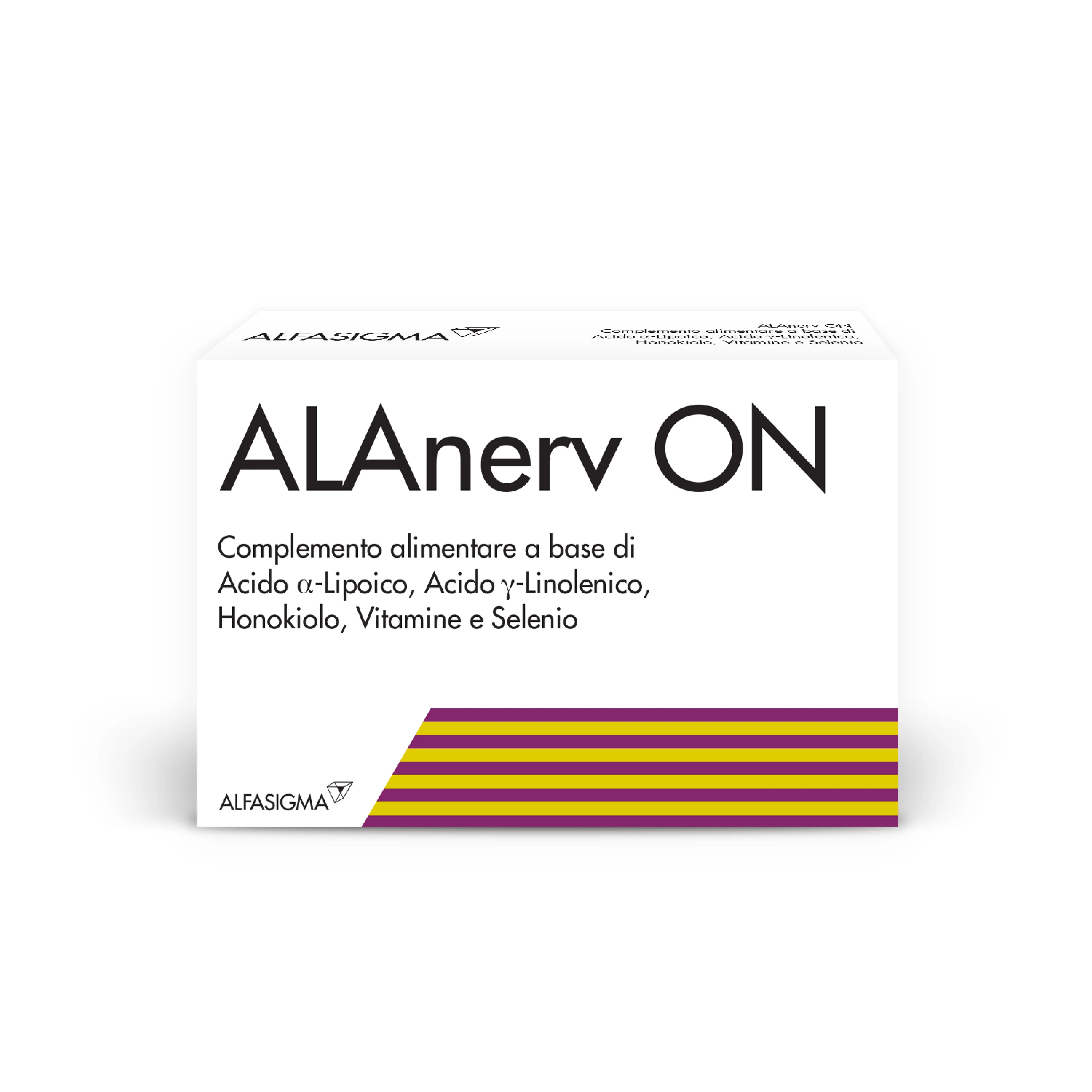 ALA Alanerv On Neurotrophic 20 comprimidos Suplemento antioxidante