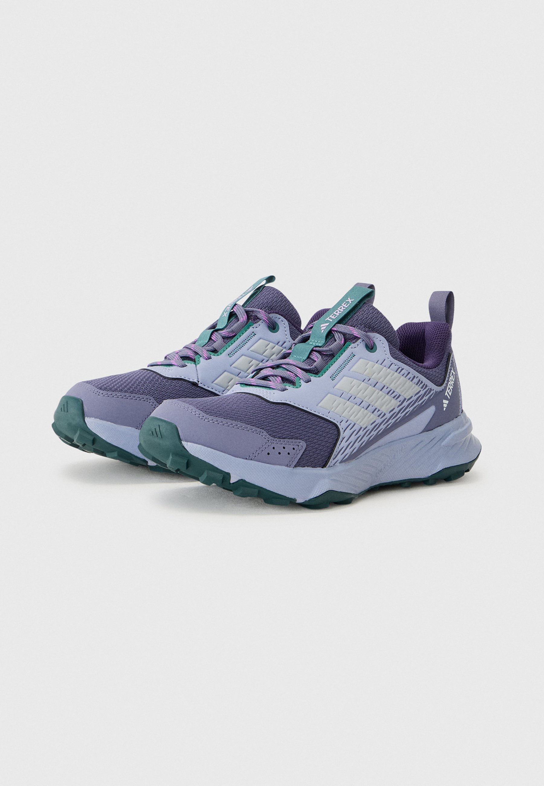 Adidas Terrex TRACEFINDER 2 - Wandelschoenen - tweedehands paars/glory grey/tweedehands teal