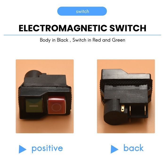 Interruptor electromagnético CK21 para mezcladora de concreto 240V