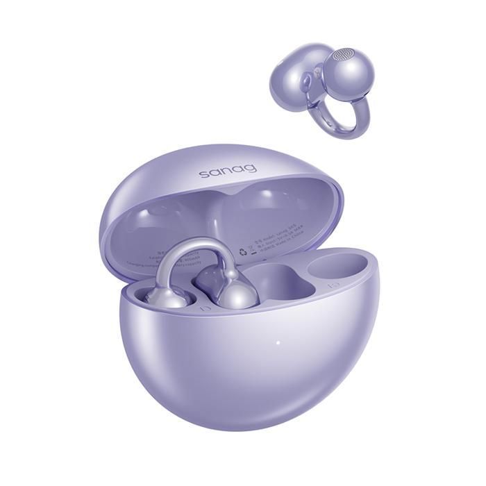 Auricolari wireless Bluetooth 6.0 SANAG S-S6SU Ultra Violet - Impermeabili IP67 - Autonomia di 42 ore - Funzione anti-smarrimento