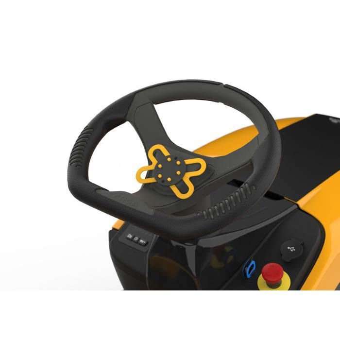 STIGA TORNADO 598E TRATTORE DA GIARDINO A BATTERIA, 48V 40AH, 98CM – MODALITÀ ECO, BLUETOOTH – PRATO FINO A 4.500 M²