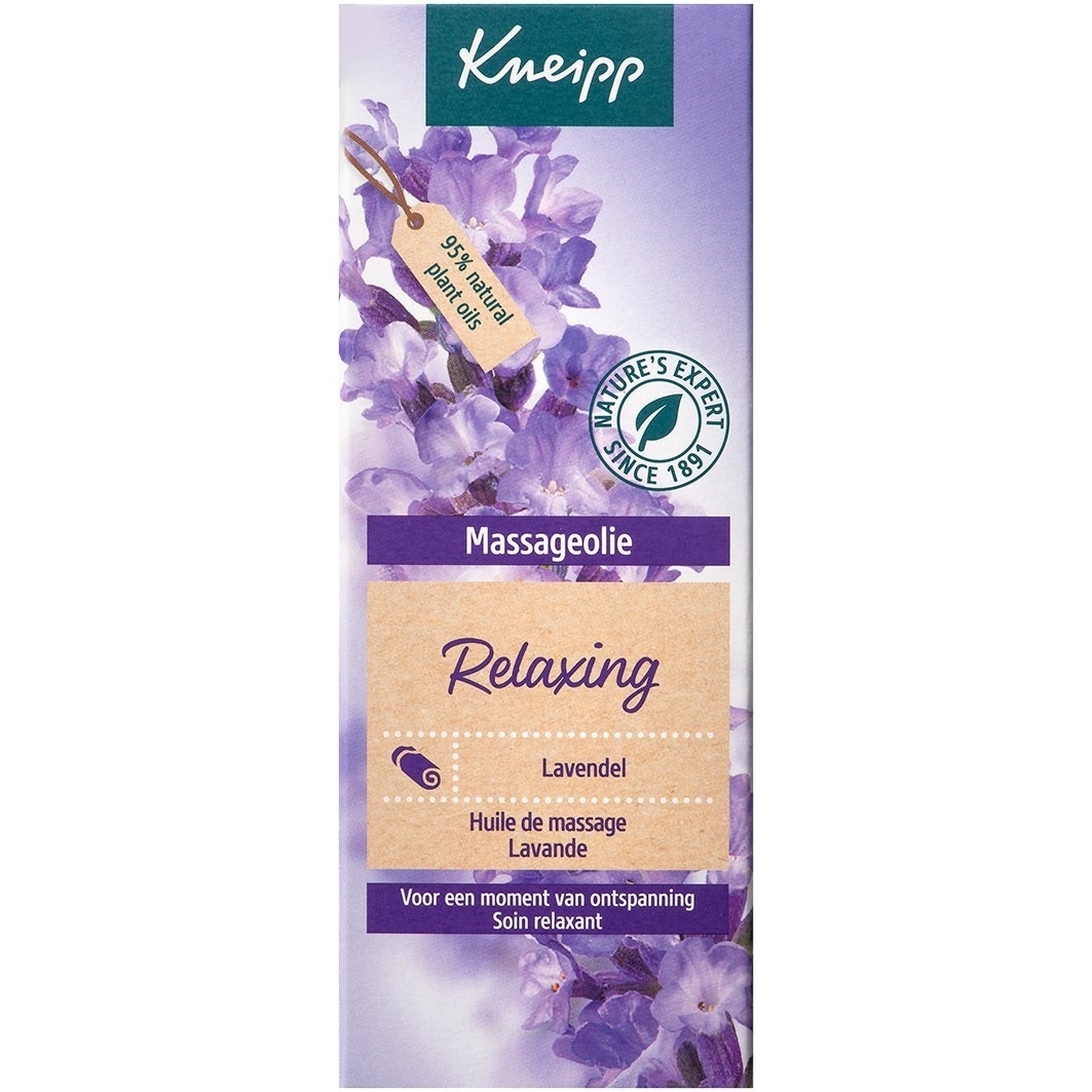 Kneipp kūno aliejus masažui, atpalaiduojantis aliejus, 100 ml