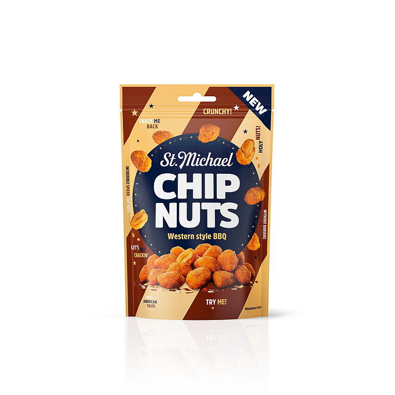 Brynild Chipsnötter BBQ 110 g