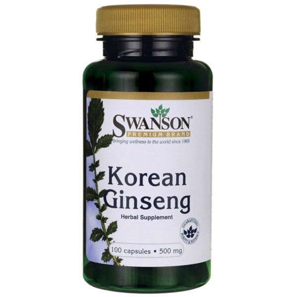 Swanson Korean Ginseng 500mg