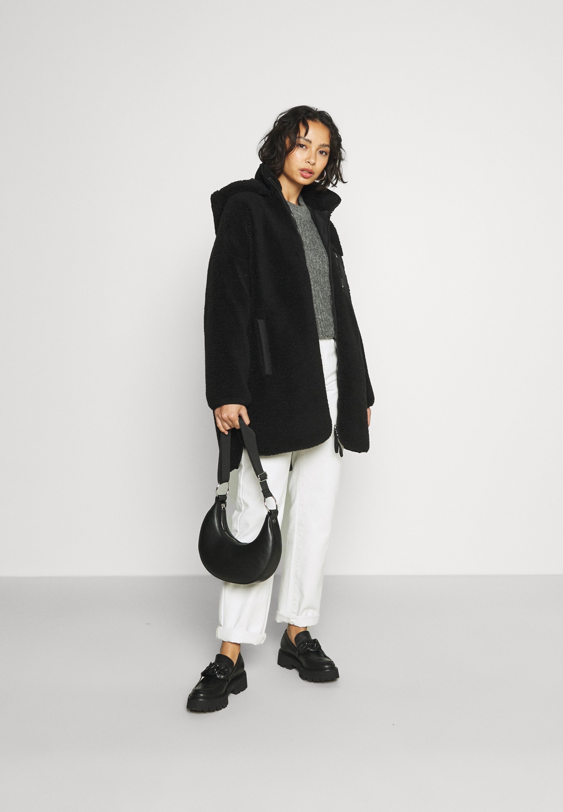 ONLY Petite ONLSASCHA - Manteau d'hiver - noir