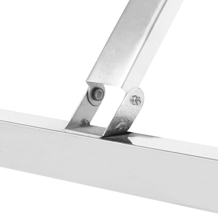 Table de travail pliable de cuisine 120x60x80 cm Inox