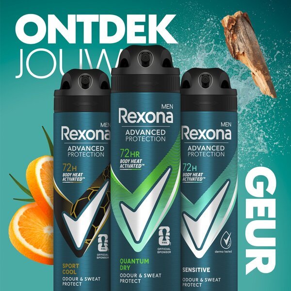 Rexona Men Advanced Protection Quantum Dry antiperspirant sprej 150ml