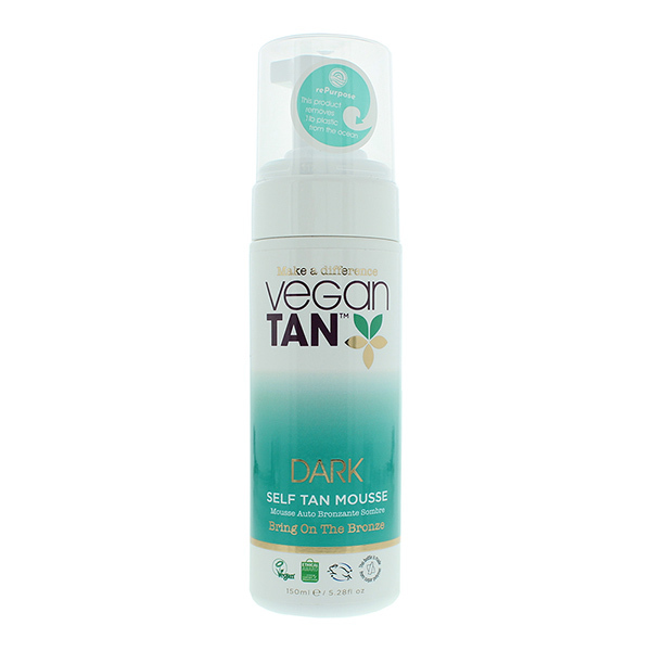 Vegaaninen itseruskettava tumma vaahto 150ml