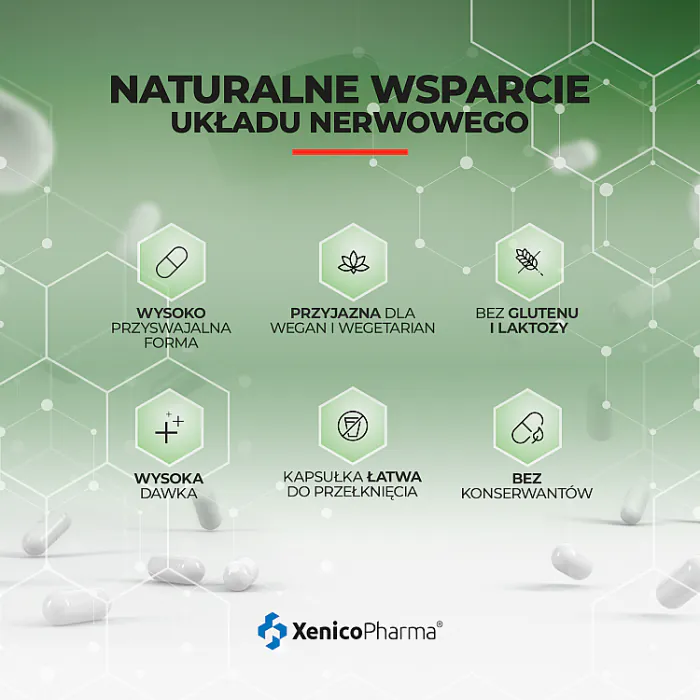 Xenico Witamina B12 Active Methylocobalamin 500mcg 90 Kapsułek