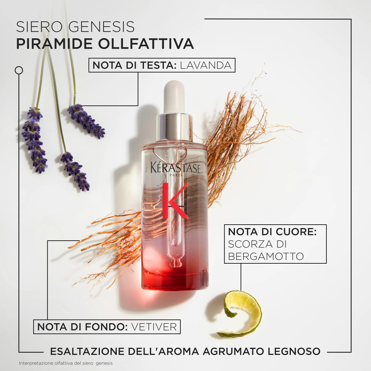Genesis Sérum Anti-Chute Fortifiant - Siero Capelli, Trattamento Anticaduta Capelli