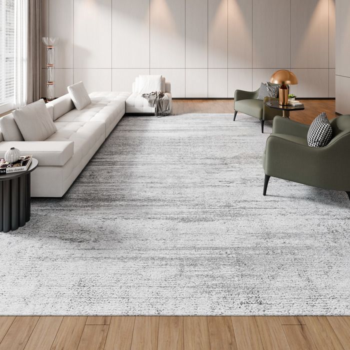 Alfombra para sala de estar, 3 x 4,3 m - VEVOR - Alfombra grande lavable y antideslizante para dormitorio - Pelo corto y denso - Resistente a los arañazos de mascotas