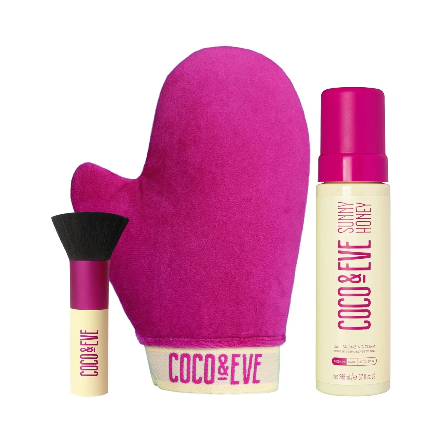 Sunny Honey Bali Bronzing Kit - Coffret Solare, Cofanetto Solare, Cofanetti Solare, Mousse corpo autoabbronzante