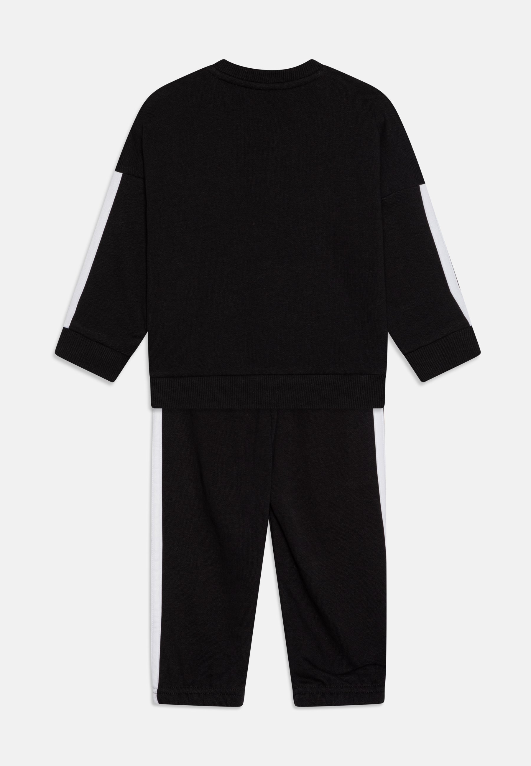 Conjunto adidas Performance Essentials Infantil Unissex - Agasalho - preto/branco