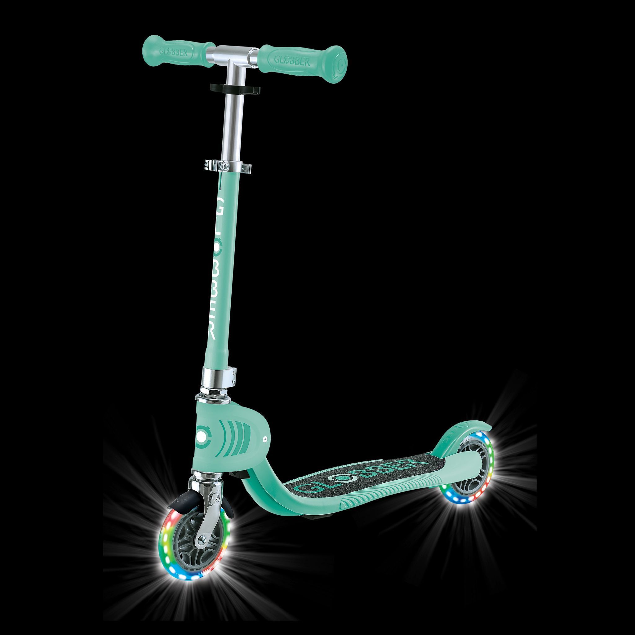 Monopattino a 2 ruote - GLOBBER - FLOW PIEGHEVOLE JUNIOR LEGGERO - Menta