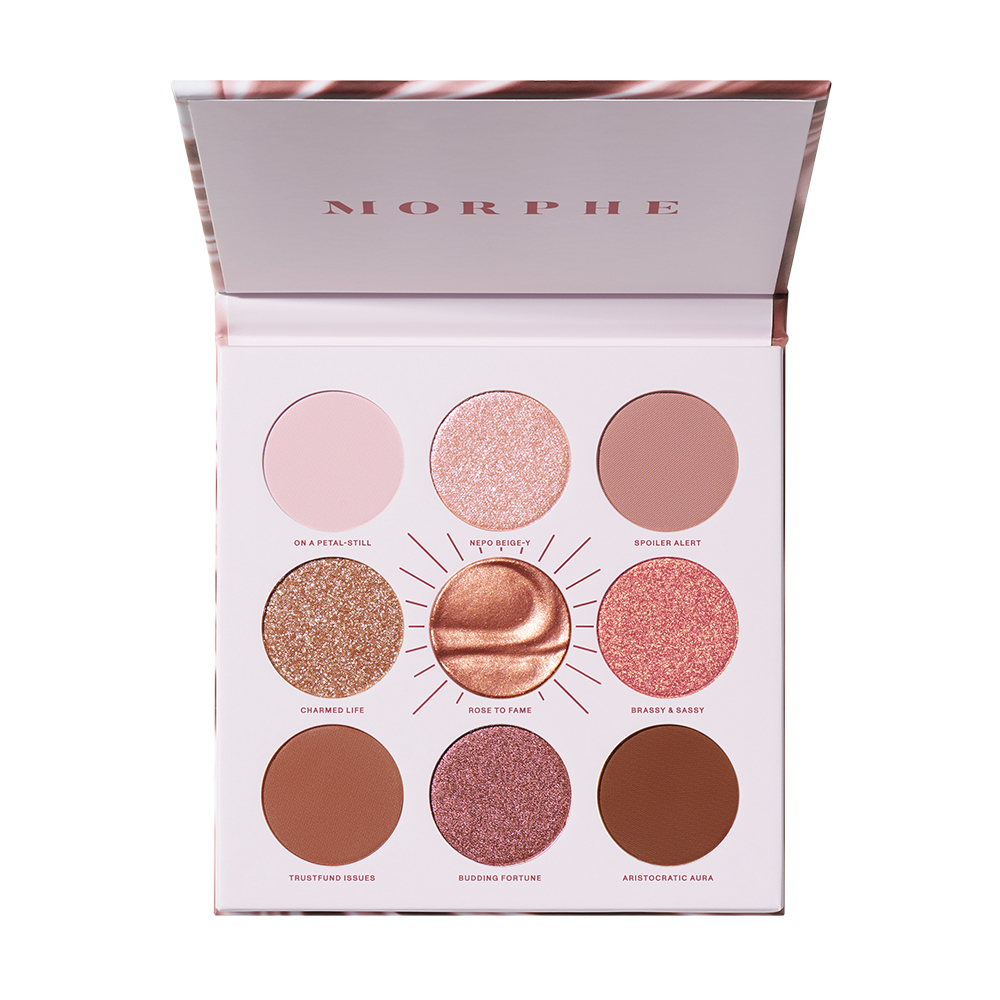 Paletă de farduri de pleoape Artistry 9 Pan Rose To Fame Paletă de farduri de pleoape Artistry 9 Pan Rose To Riches - Morphe