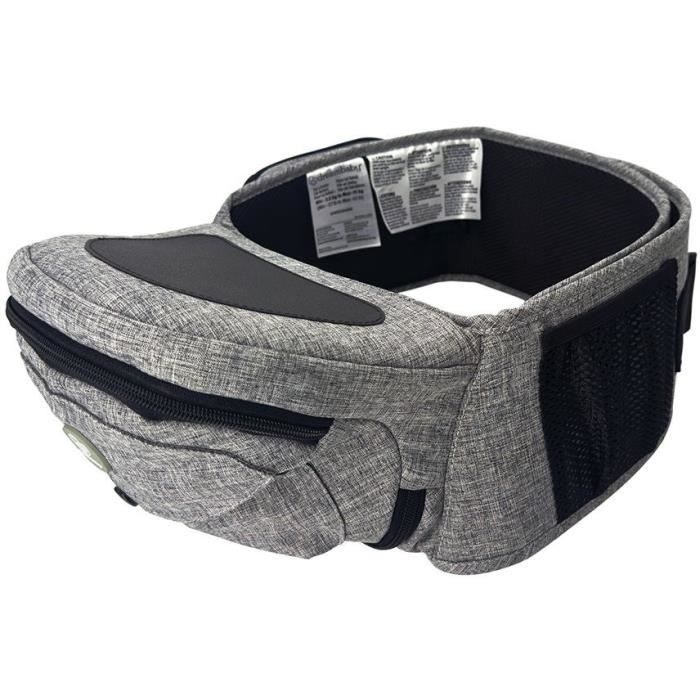 Canguru para Bebê - Assento de Quadril - DREAMBABY - Up & Go - Cinza