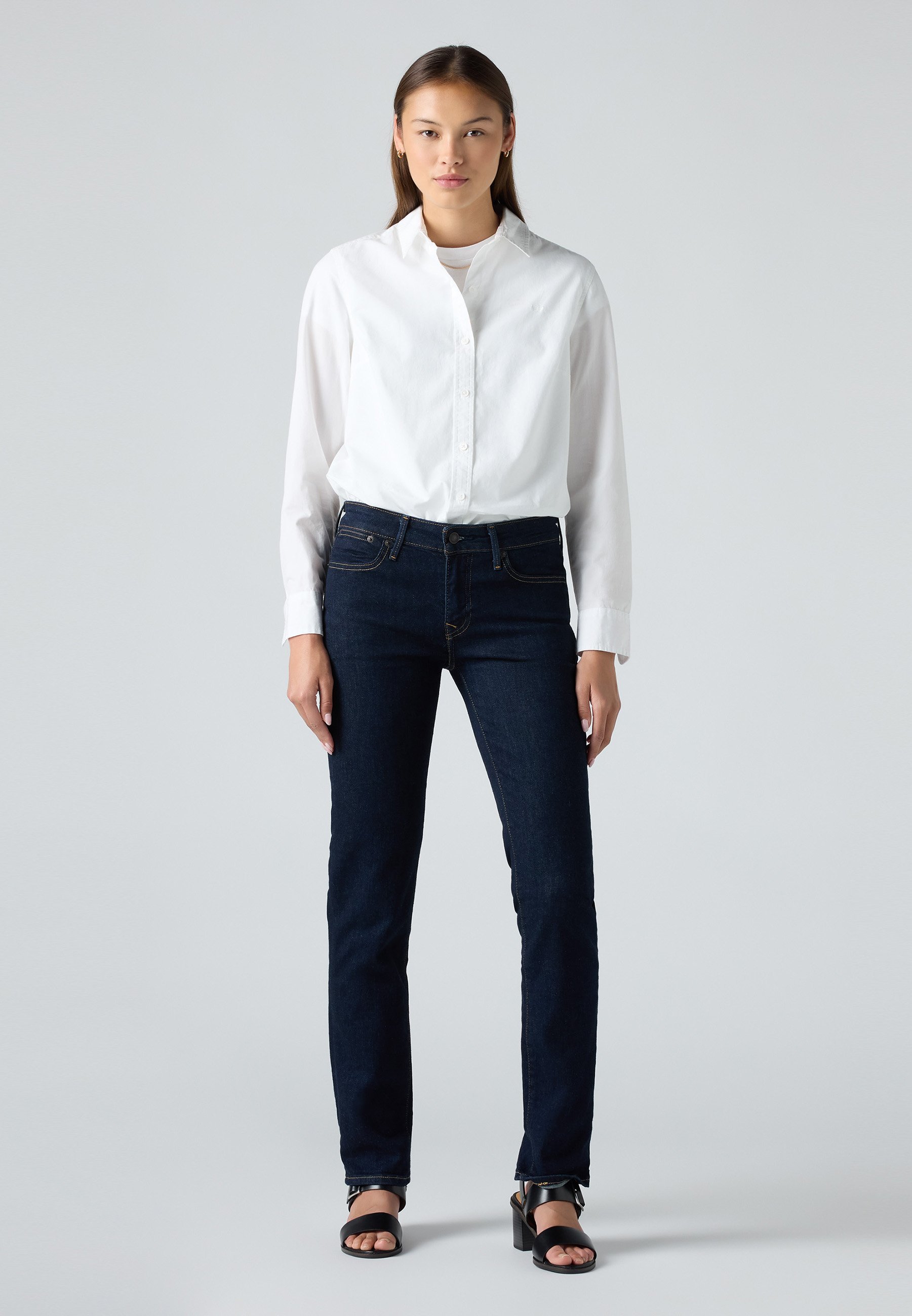 Levi's® 712™ SLIM WELT POCKET - Slim fit jeans - blauwe wave wash