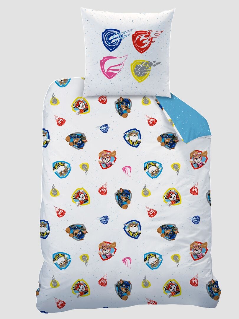 Paw Patrol dubbelzijdig beddengoedset - blauw
