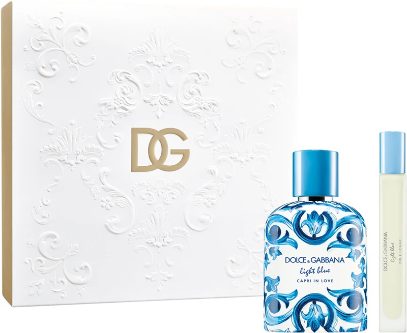 Dolce&Gabbana Light Blue Capri In Love Pour Homme dāvanu komplekts vīriešiem