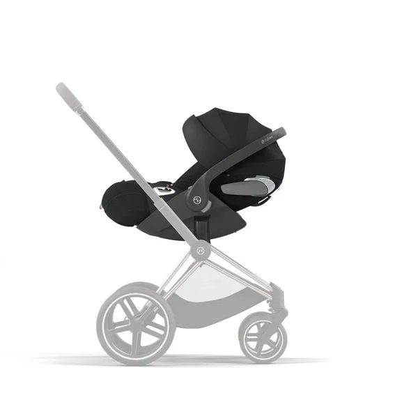 Cybex Priam V4 -rattassetti 2-in-1, ruskea, ruusukulta ja Cloud T Plus, ruskea