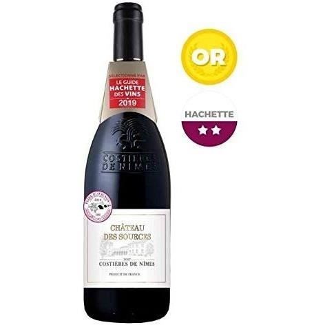Château des Sources 2019 AOC Costières de Nîmes - Vin rouge de la Vallée du Rhône