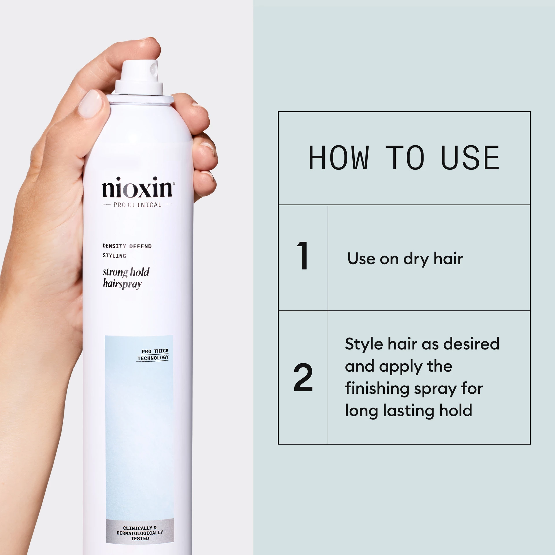 Lak na vlasy se silnou fixací 300 ml - Nioxin
