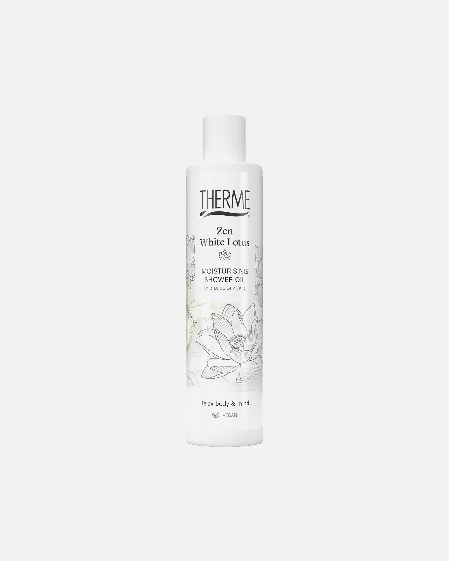 THERME dušas eļļa Zen White Lotus mitrinoša dušas eļļa - 250 ml