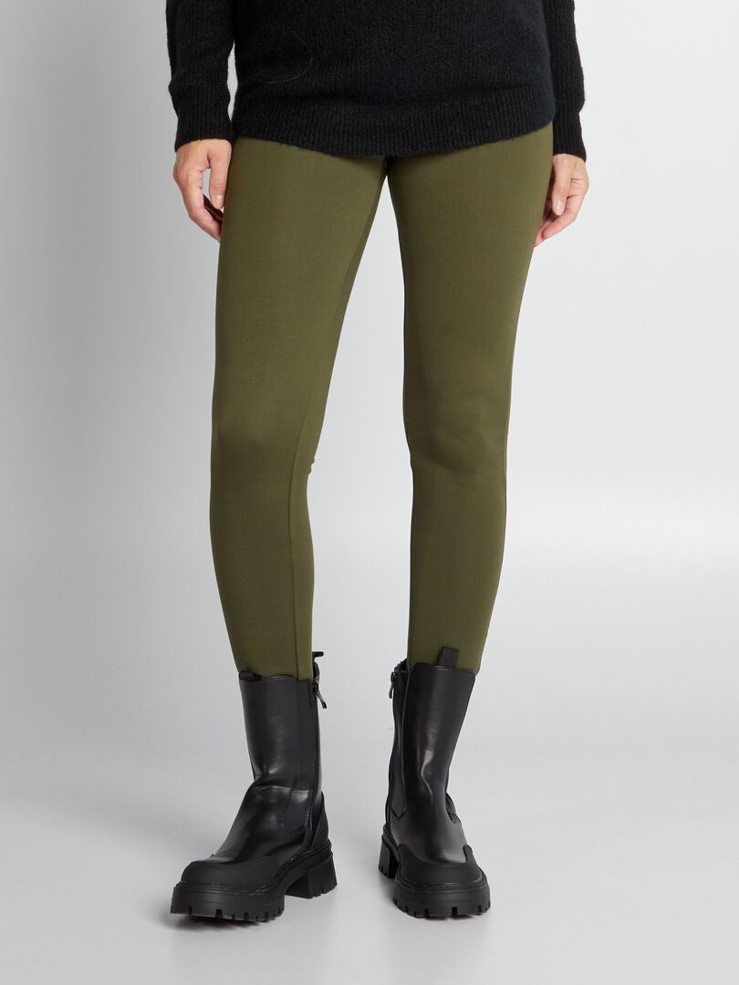 Leggings de maternidade - Cáqui